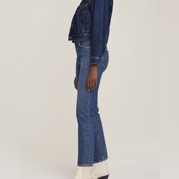 AGOLDE Wilder Mid-Rise Straight Jeans Size 30 NWT - Picture 3 of 14